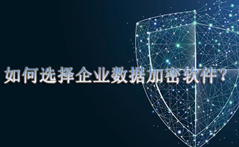 如何选择企业数据加密软件？